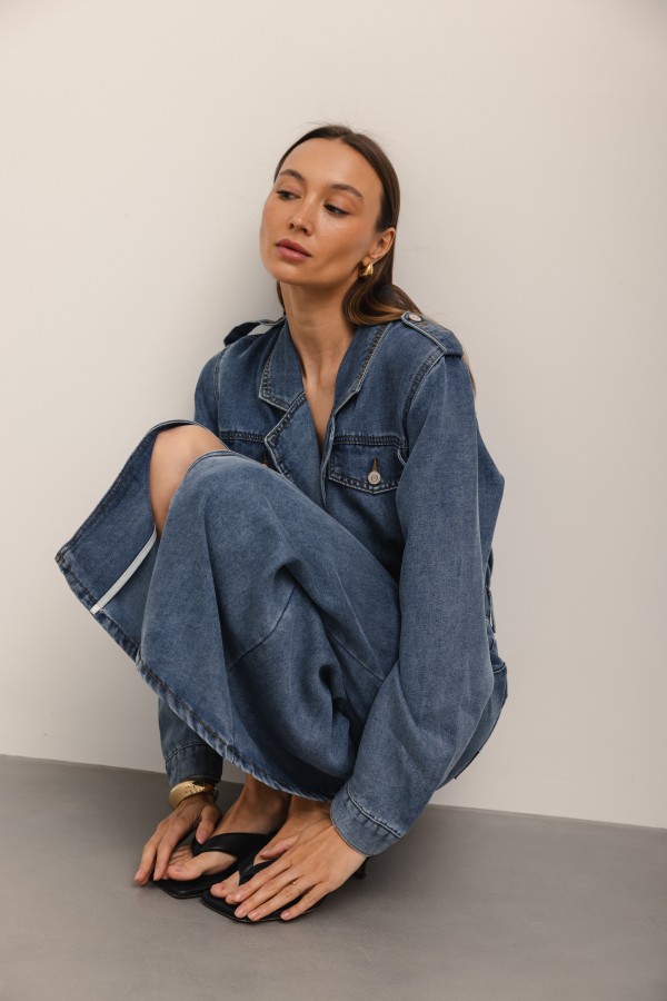 June Denim Dress