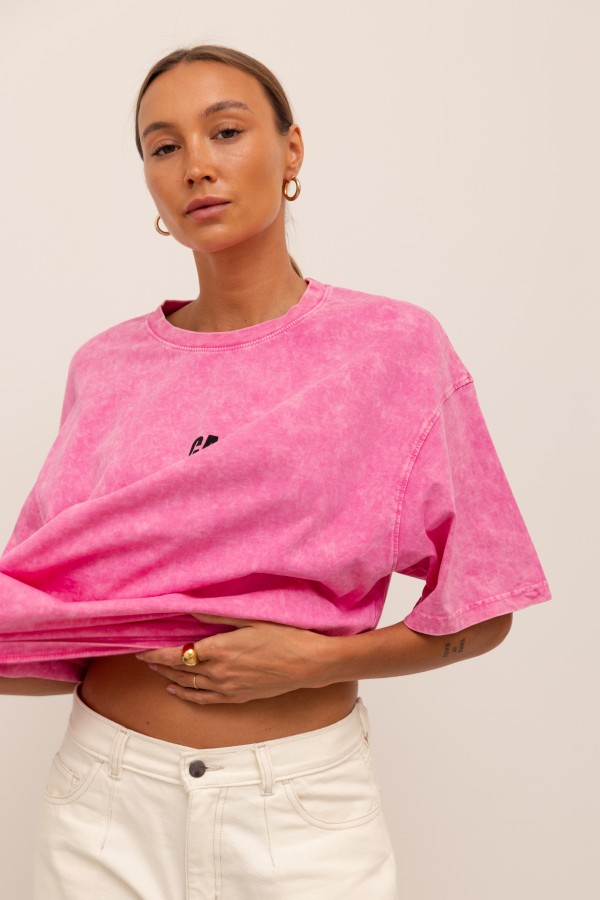 Care T-shirt Róż