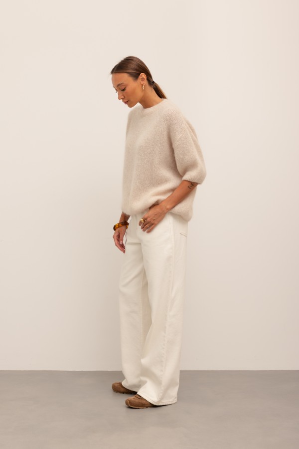 Archi Mohair Sweater Beige