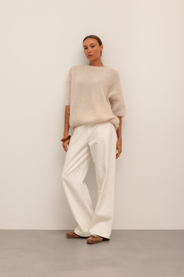 Archi Mohair Sweater Beige