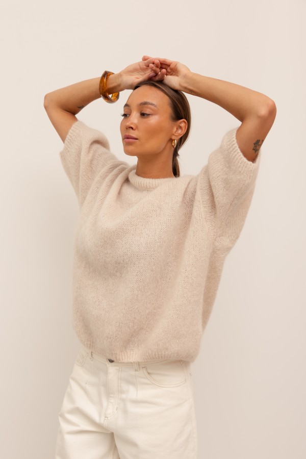 Archi Mohair Sweater Beige