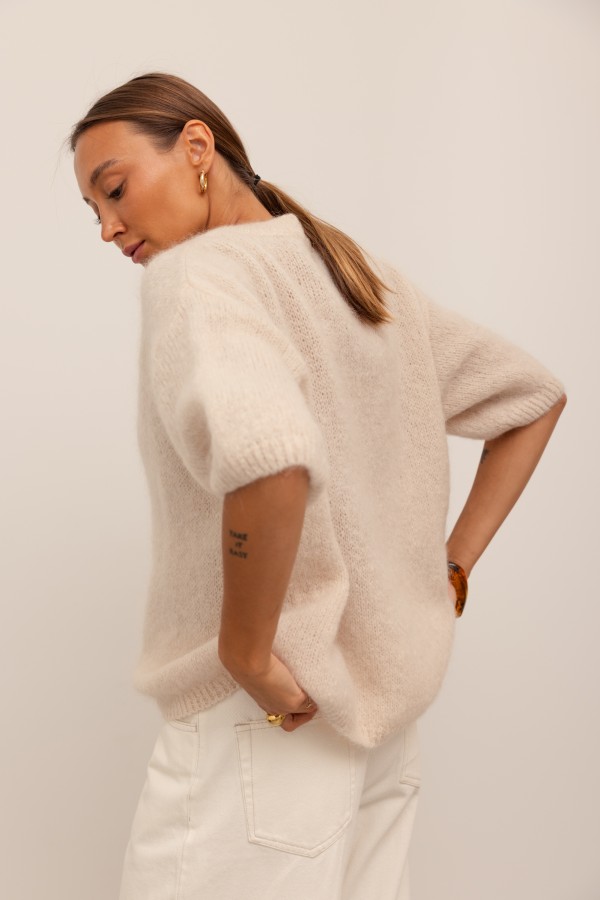 Archi Mohair Sweater Beige
