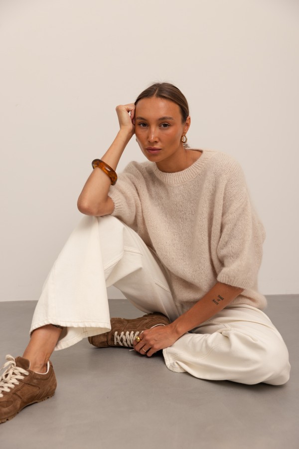 Archi Mohair Sweater Beige