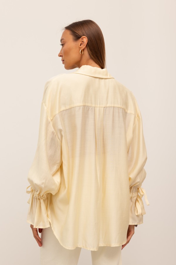 Serena Koszula Butter Yellow