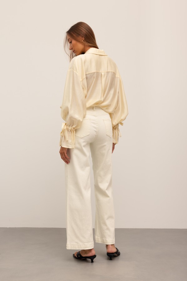 Serena Koszula Butter Yellow