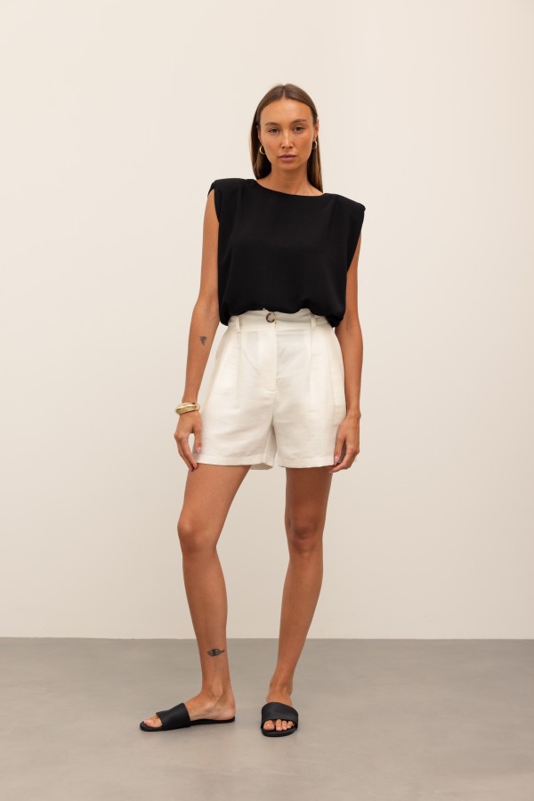 Clio Blouse Black