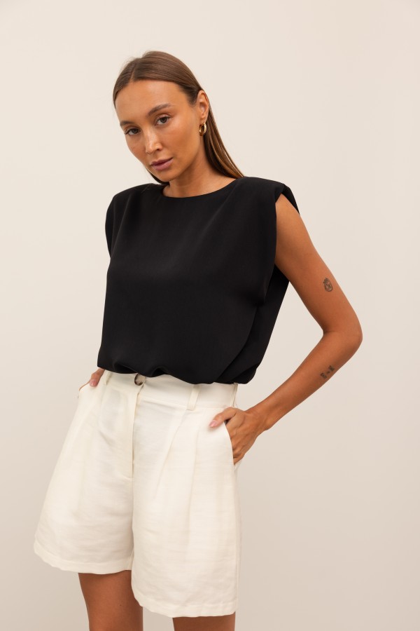 Clio Blouse Black