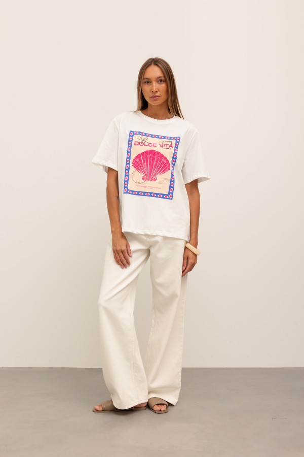 Dolce Vita T-shirt Biały