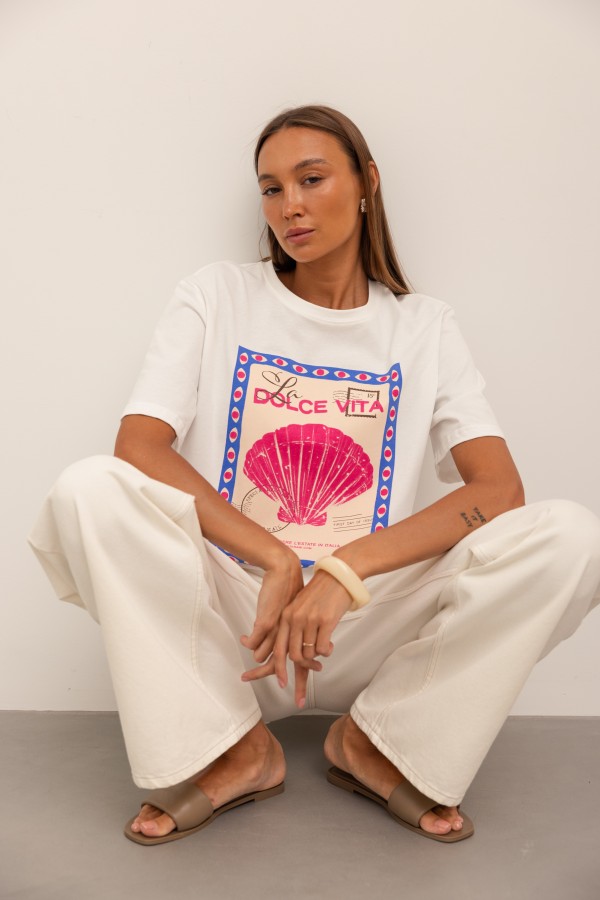 Dolce Vita T-shirt Biały
