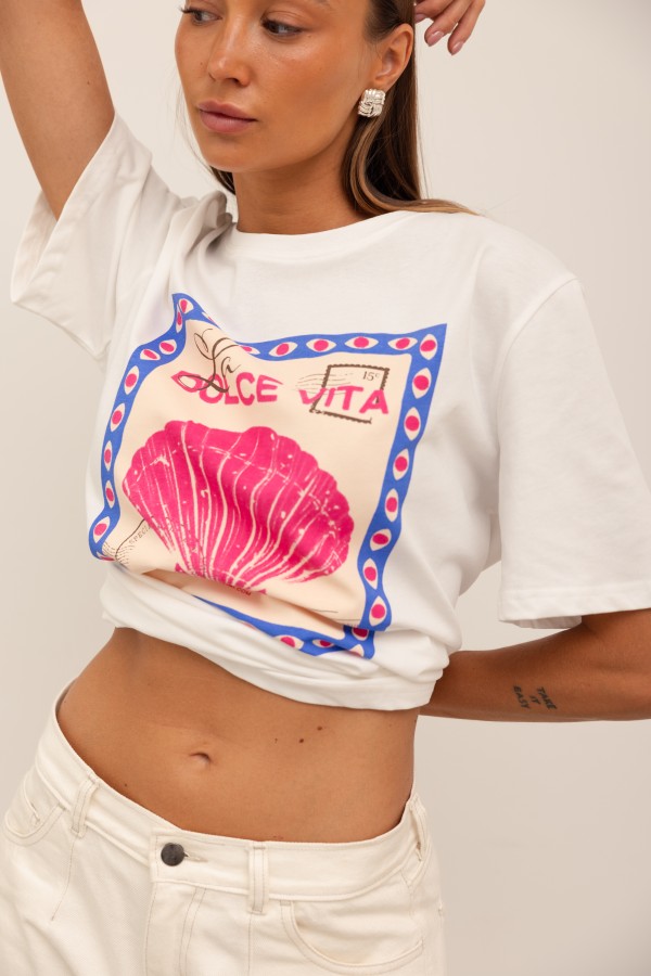 Dolce Vita T-shirt Biały