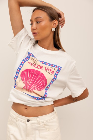 Dolce Vita T-shirt Biały