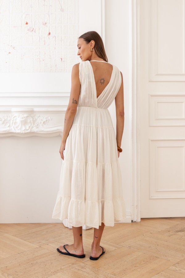 Carmen Sukienka Ecru