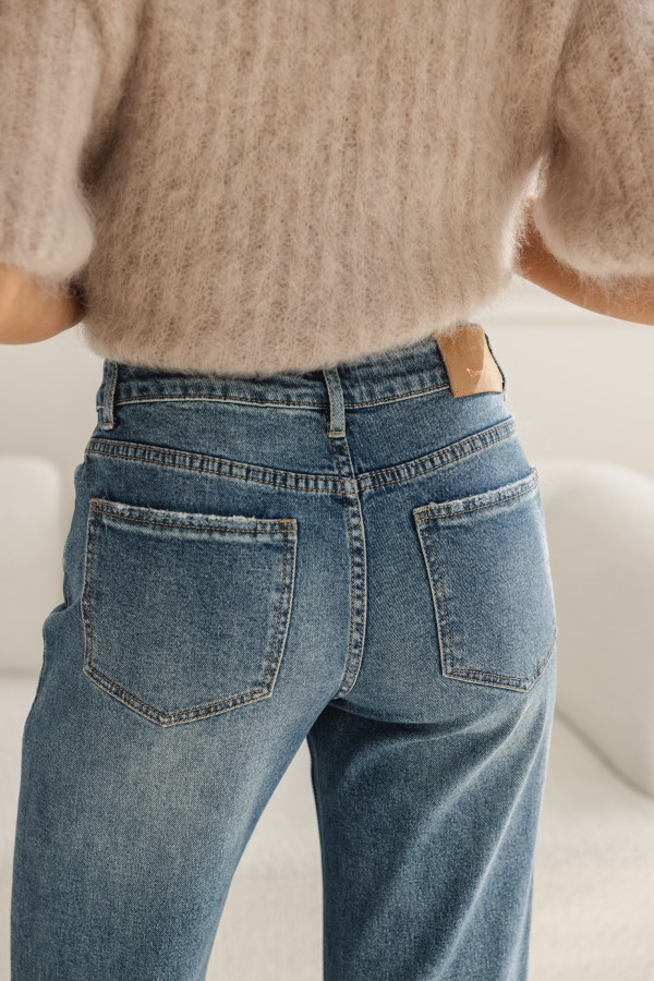 W3659 Spodnie Jeansowe Flare