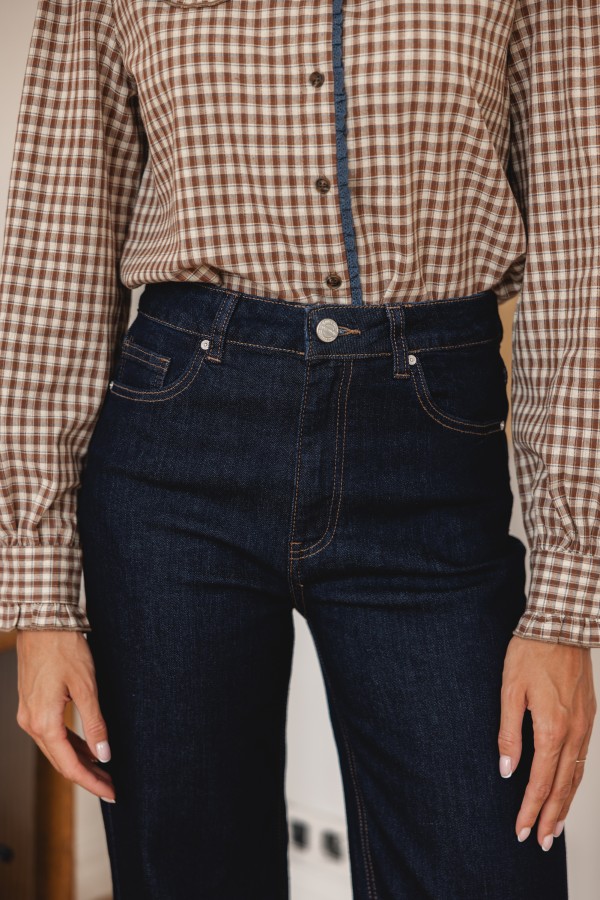 W3636 Spodnie Jeansowe Wide Leg