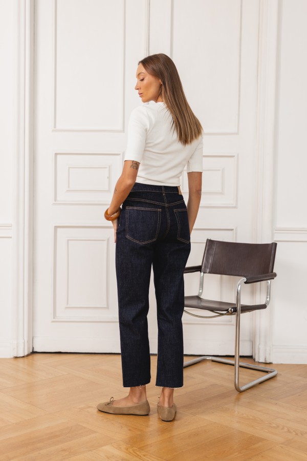 W3786 Spodnie Jeansowe Mom Fit