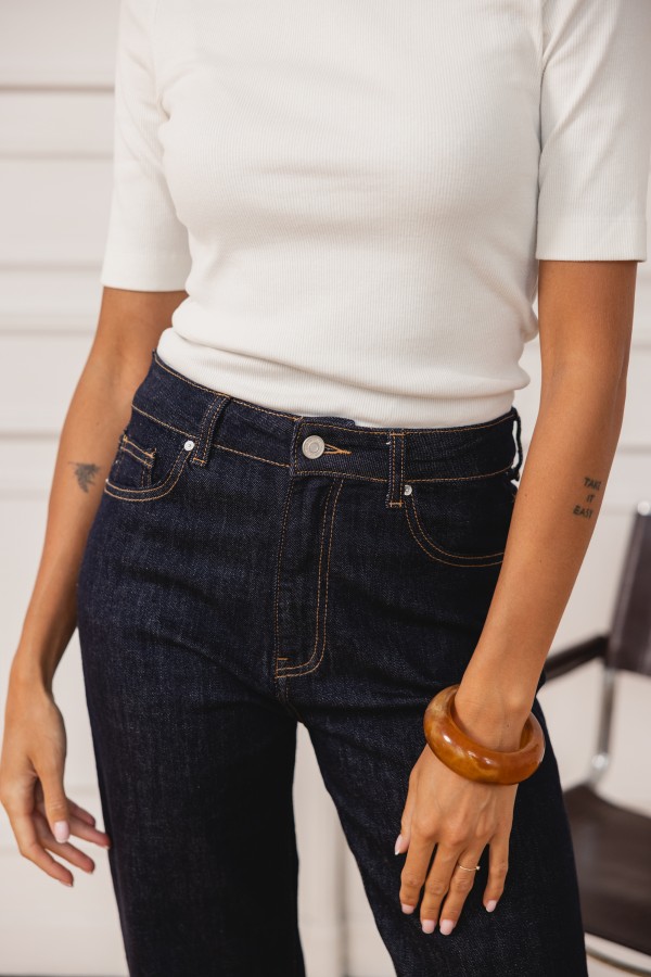 W3786 Spodnie Jeansowe Mom Fit