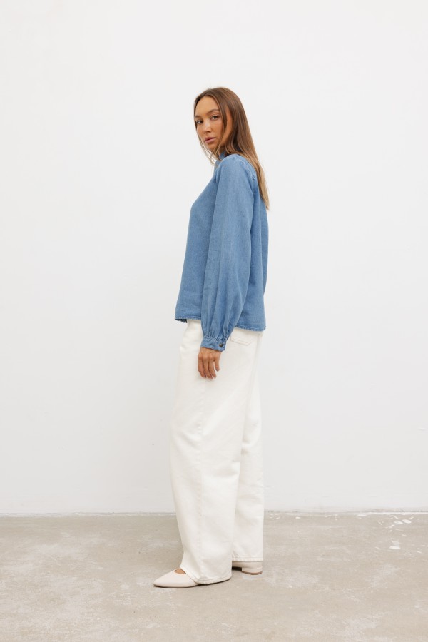 Caroline Koszula Jeansowa Blue