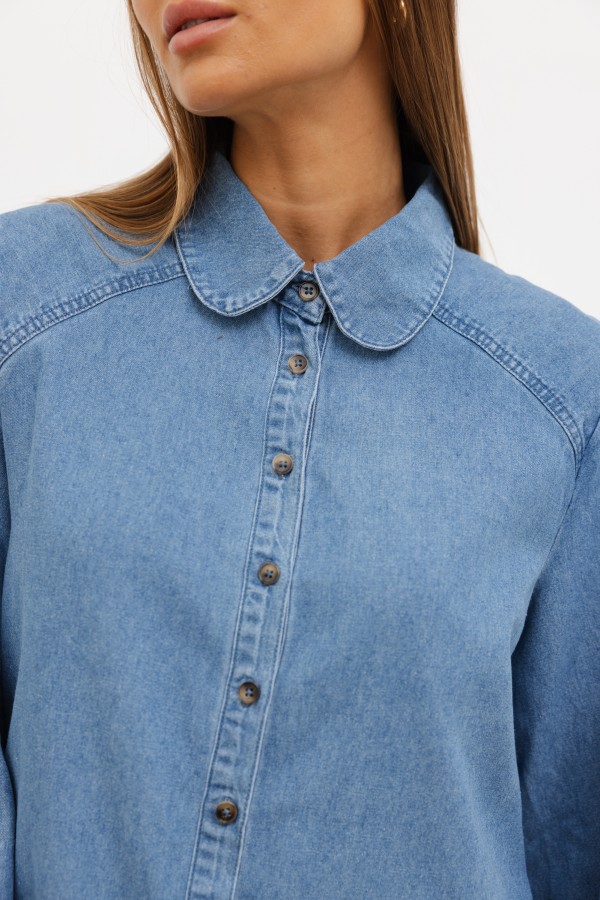 Caroline Koszula Jeansowa Blue