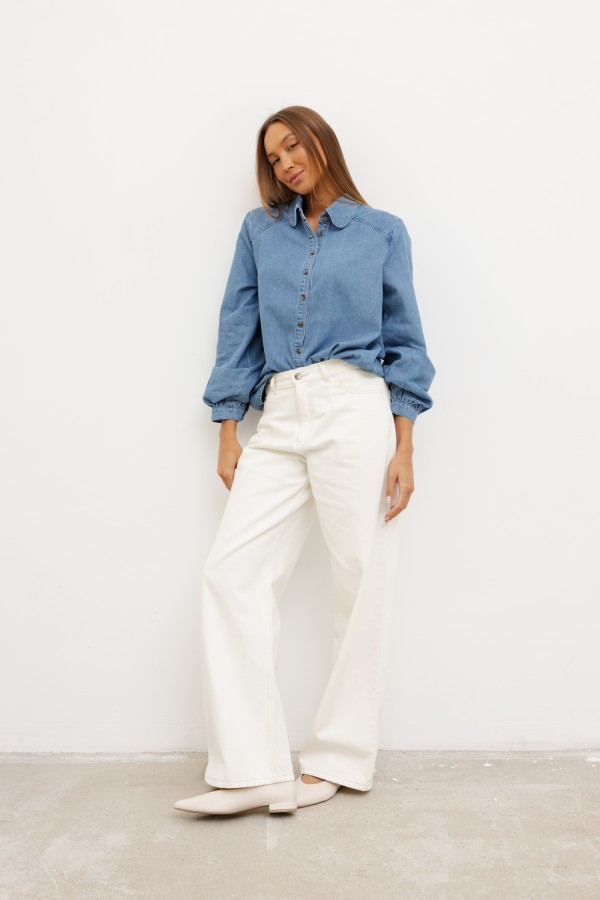 Caroline Koszula Jeansowa Blue