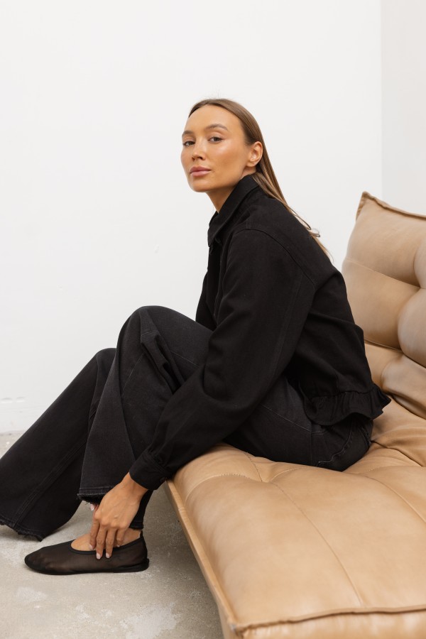 W3392 Spodnie Jeansowe Wide Leg