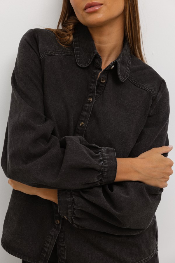 Caroline Koszula Jeansowa Black