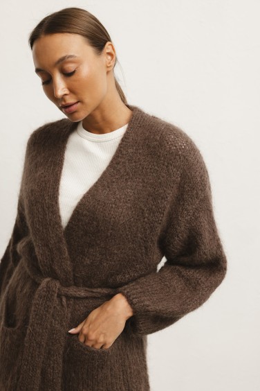 Angelo Kardigan Moherowy...