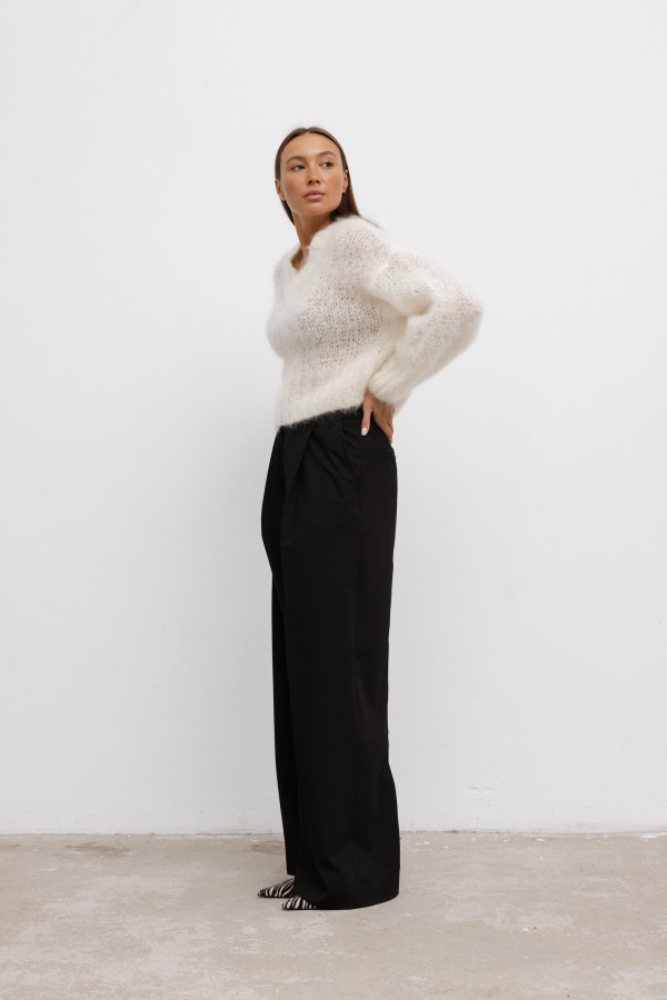 Rowan Mohair Sweater Ecru