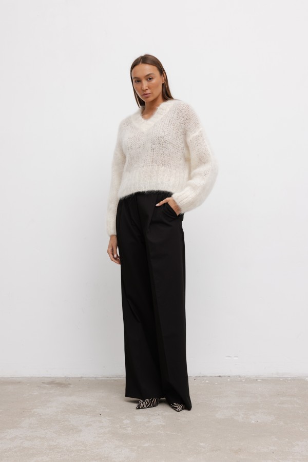 Rowan Mohair Sweater Ecru