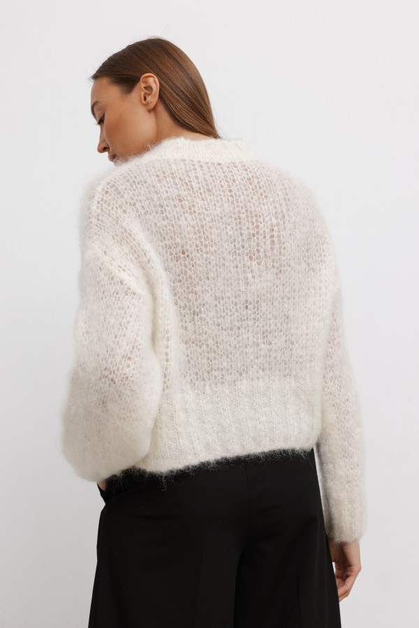 Rowan Mohair Sweater Ecru