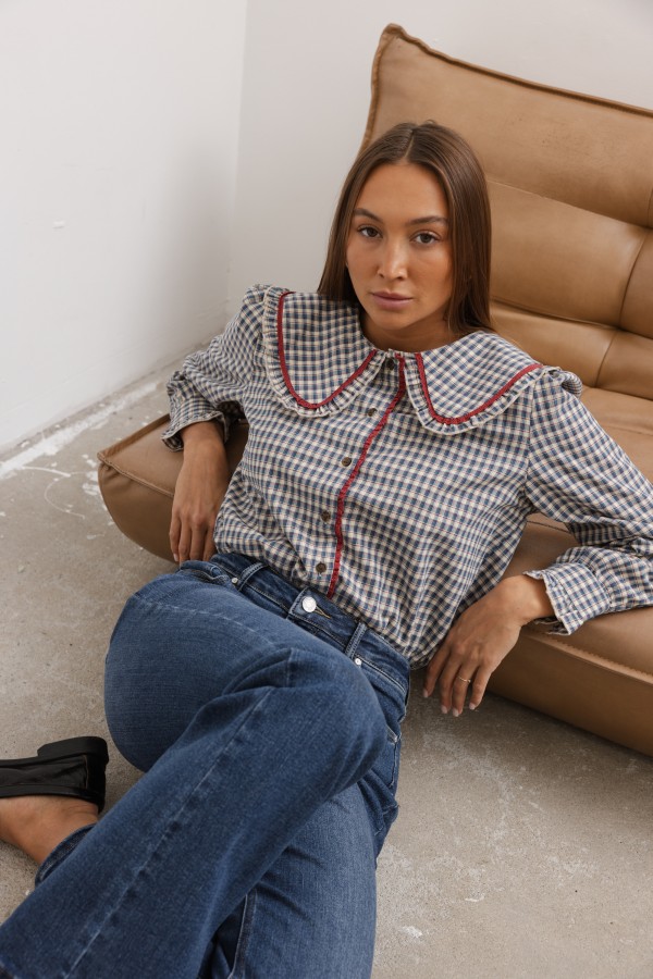 3663 Flared Jeans Blue