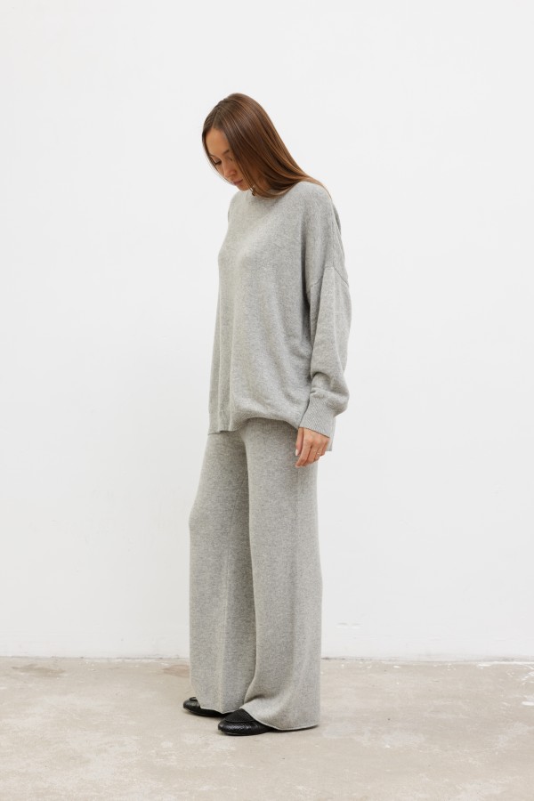 Elliot Sweter Oversize Gray