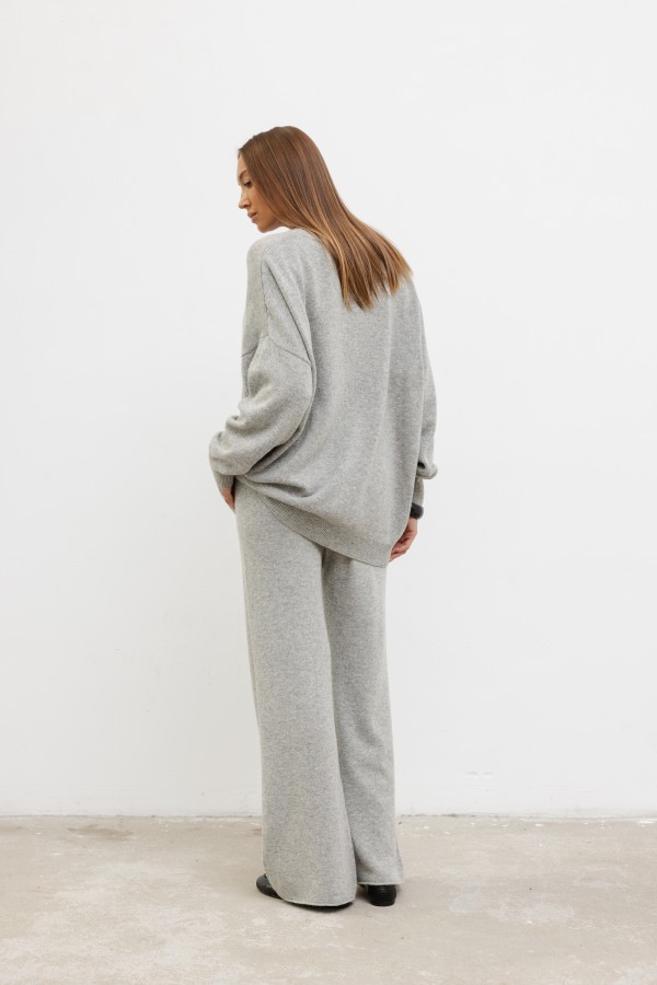 Elliot Sweter Oversize Gray