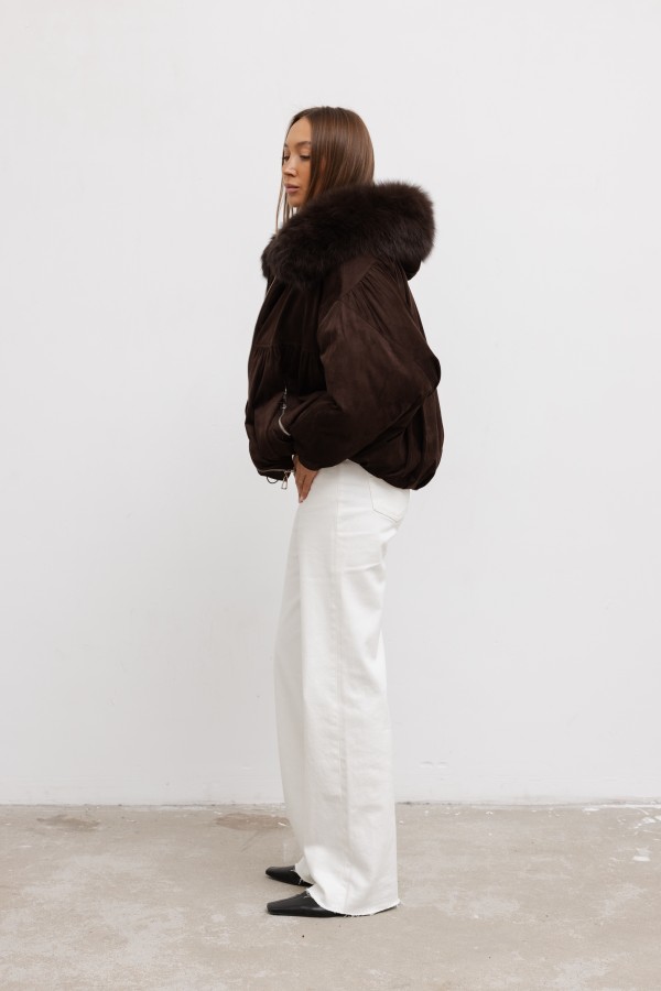 6820 Puffer Jacket Brown
