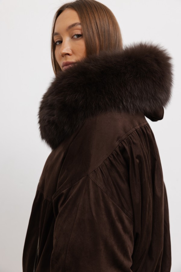6820 Puffer Jacket Brown