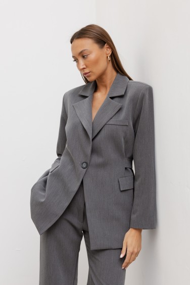 Bruno Blazer Gray