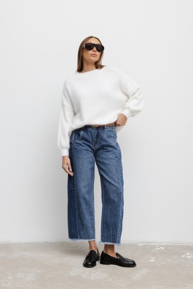 LZ2016 Straight Cropped Jeans