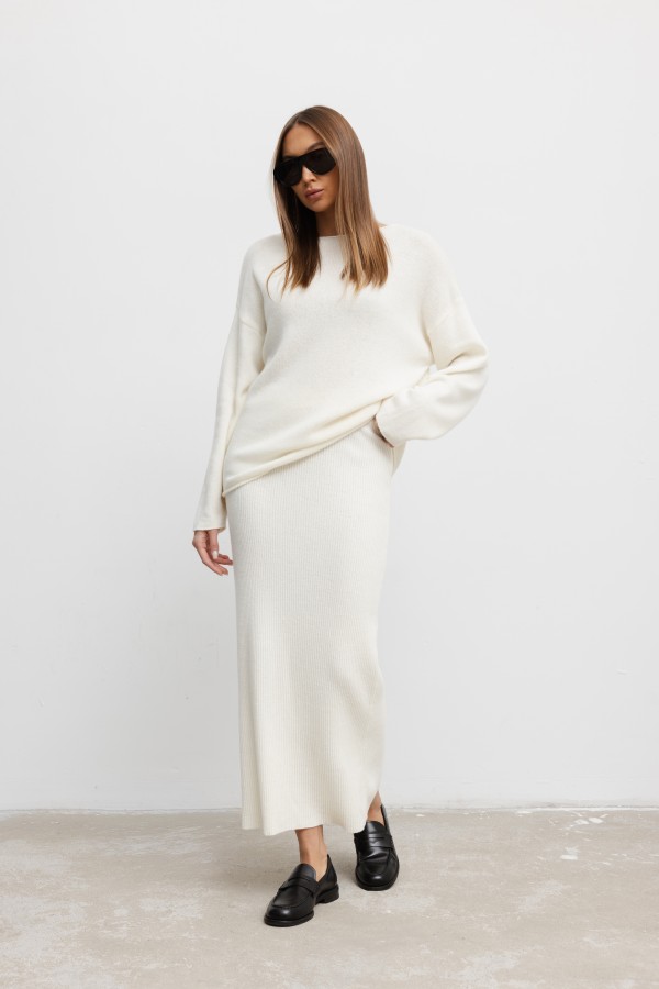 Cara Merino Wool Set Cream