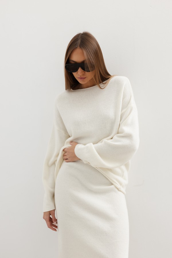 Cara Merino Wool Set Cream