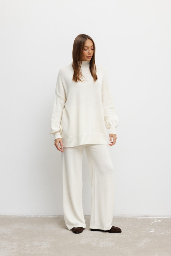 James Merino Wool Set Cream