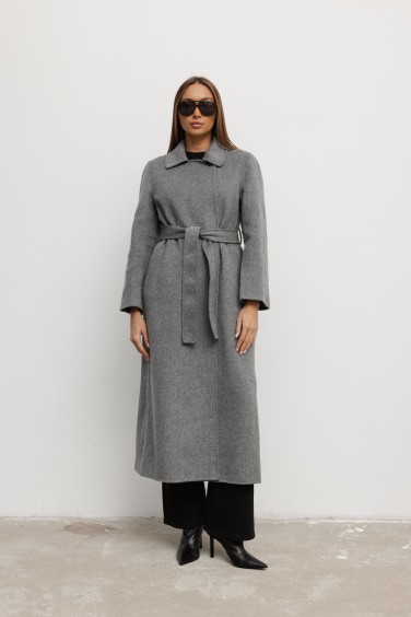 Laurent Wool Coat Hand Made...