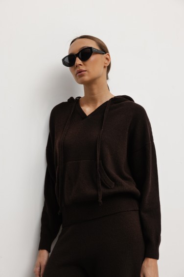 Maxim Knit Sweater Coffee