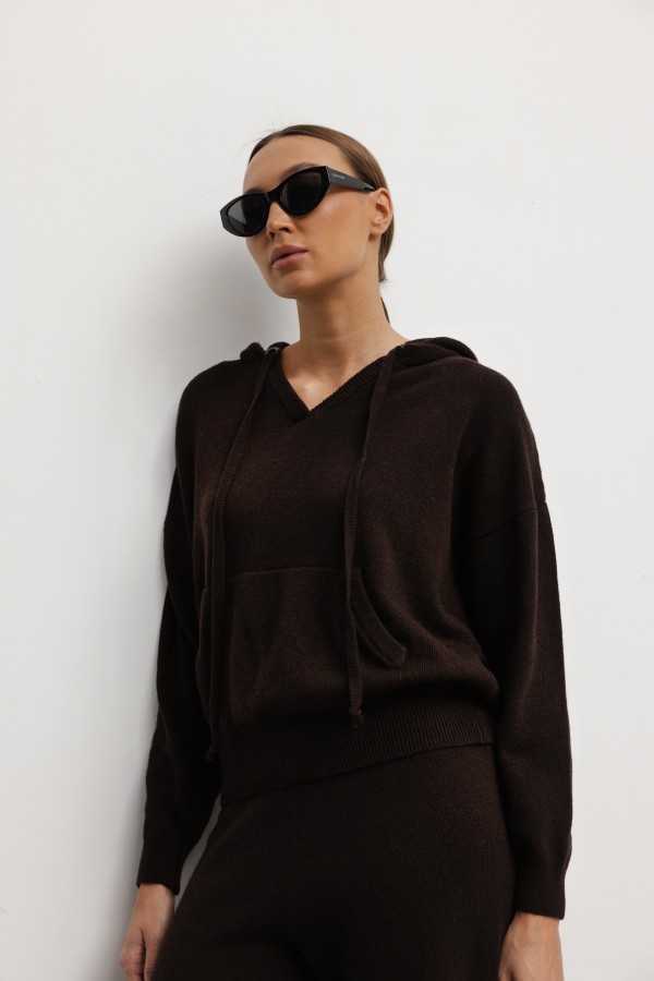 Maxim Knit Sweater Coffee