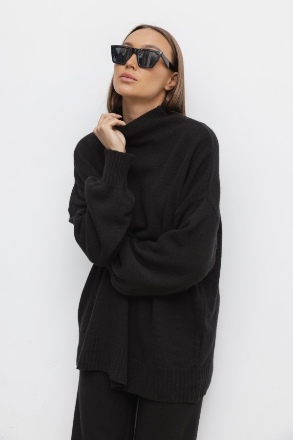 James Merino Wool Set Black
