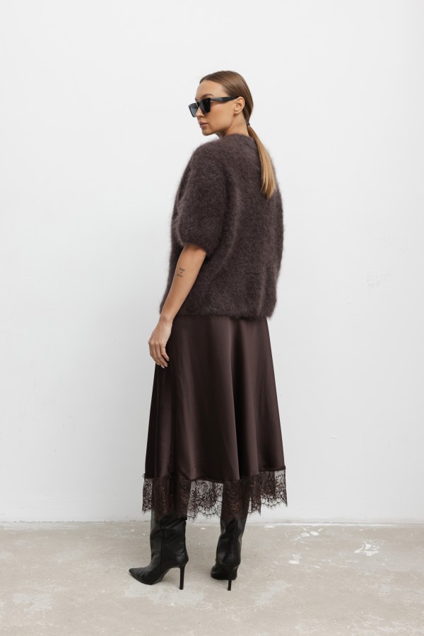 Steven Moherowy Sweter Chocolate Premium