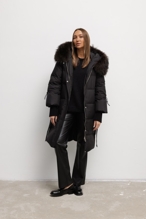 6815 Down Coat Black