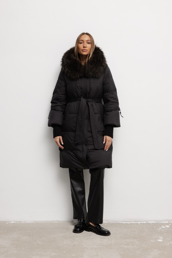 6815 Down Coat Black