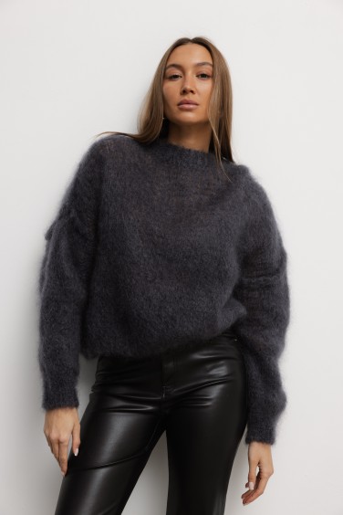 Brandon Sweter Moherowy O...