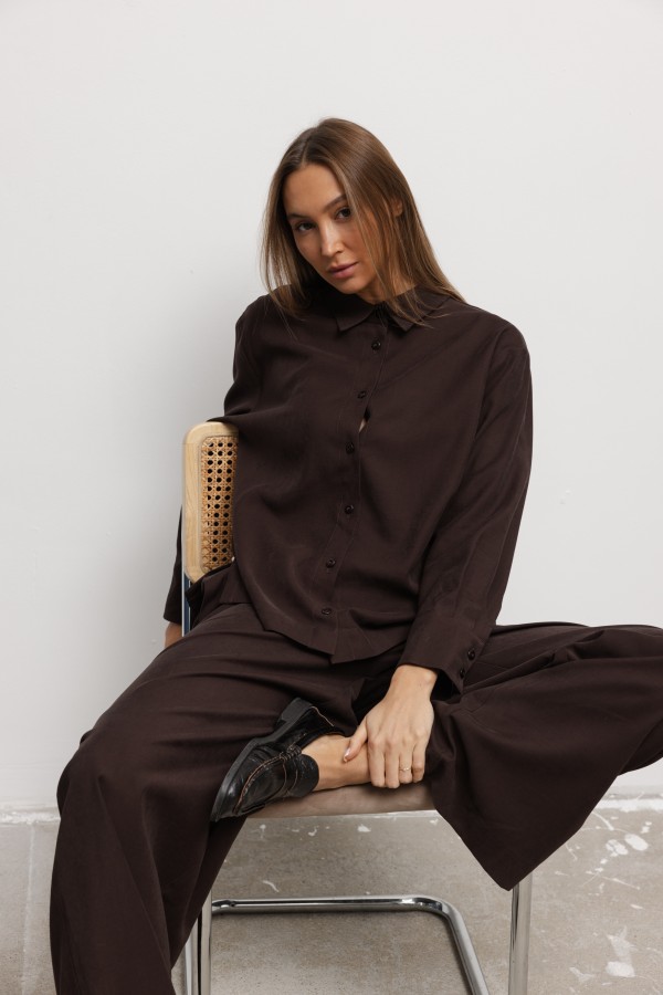 Nelly Shirt Brown