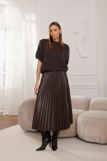 Selma Spódnica Plisowana Z...