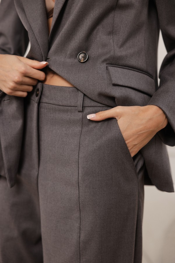 Cleo Suit Trousers Grey